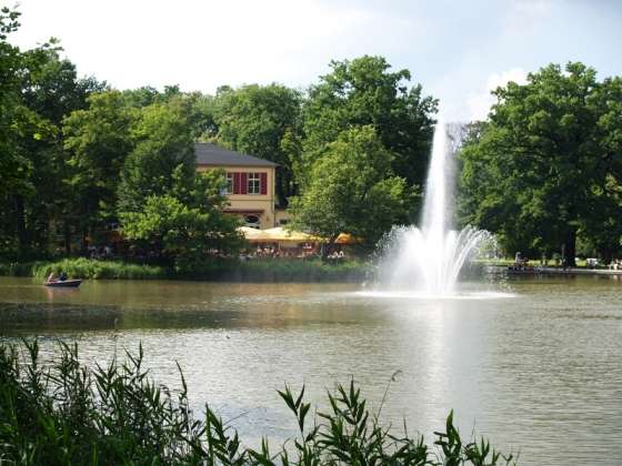 Der Carolasee im großen Garten